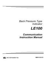 RKC INSTRUMENT LE100 Communication Instruction Manual