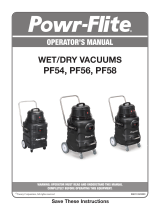 Powr-Flite PF59 Owner's manual