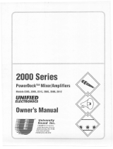 Electro-Voice 2000 Series Owner's manual