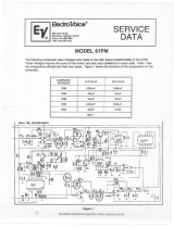 Electro-Voice 61PM Owner's manual