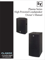 Electro-Voice Plasma Series Owner's manual