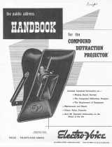 Electro-Voice Publick Address Handbook Owner's manual