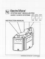 Electro-Voice SYSTEM 2000 User manual
