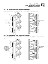 Electro-Voice X-Line & XLC Hydra Plastic to Die-Cast Aluminum Installation guide