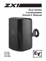 Electro-Voice Zx1i-100T Owner's manual