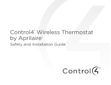 Control4 C4-THERM Installation guide