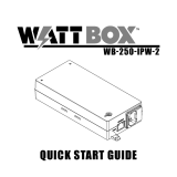 WattBox WB-250-IPW-2 Quick start guide