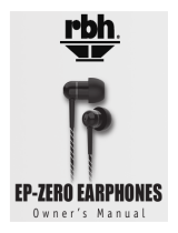 RBH Sound EP-ZERO Owner's manual
