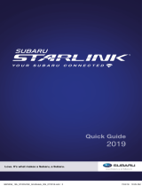 Subaru 2019 WRX Quick start guide