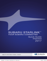 Subaru 2017 Impreza Quick start guide