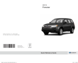 Subaru 2013 Forester Reference guide