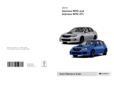 Subaru 2012 Impreza WRX Reference guide