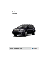 Subaru 2012 Tribeca Reference guide