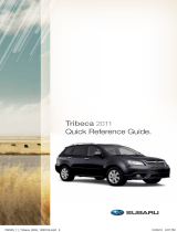 Subaru 2011 Tribeca Reference guide