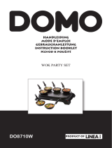 Domo DO8710W GOURMETSET Owner's manual