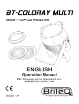 Briteq BT-COLORAY MULTI Owner's manual