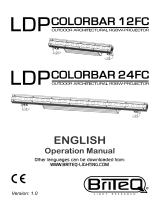 Briteq LDP-COLORBAR 24FC Owner's manual