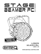 Briteq STAGE BEAMER FC - OUTDOOR Owner's manual