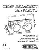 Briteq COB Blinder 2x100W User manual