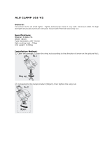 Briteq ALU CLAMP 101-V2 Owner's manual