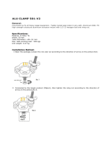 Briteq ALU CLAMP 301-V2 Owner's manual