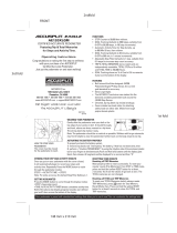 Accusplit AE120XLGM-xBX Operating instructions