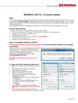 Bernina 710 Operating instructions