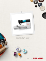 Bernina 580 User manual