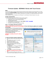 Bernina 570 QE Operating instructions