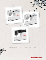 Bernina 380 User manual