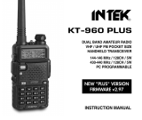 INTEK KT-960 PLUS Owner's manual