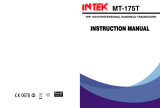 INTEK MT-175T Owner's manual