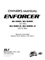SECO-LARM SLI 840C Owner's manual