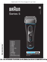 Braun 5197cc, 5195cc, 5190cc, 5160s, 5147s, 5145s(-TO), 5140s, wet&dry, Series 5 User manual
