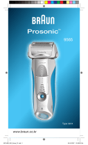 Braun 9565, Prosonic User manual