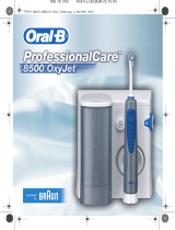 Braun MD18, 8500 Professional Care OxyJet User manual