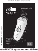 Braun SE 7-531, SE 7-561, Silk-épil 7 User manual