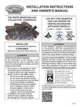 White Mountain Hearth LS_P Owner's manual