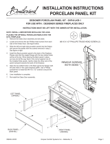 Boulevard Porcelain Panel Kit Owner's manual