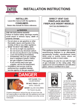 American Hearth DVCT30CBN, DVCT35CBN Owner's manual