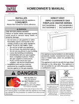 White Mountain Hearth Rushmore Home (DVCT36CBP & DVCT40CBP) Owner's manual