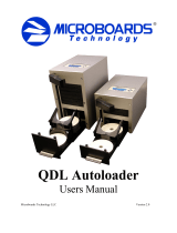 Microboards QDL-3000 Blu-ray Autoloader User manual