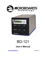 Microboards CopyWriter Pro Blu-ray Rackmount Duplicator User manual