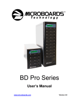 Microboards CopyWriter Pro 1-to-1 Tower Blu-ray Duplicator User manual