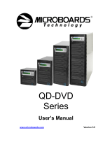 Microboards QD-DVD User manual