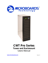 Microboards CopyWriter Pro CD DVD Tower Duplicator User manual