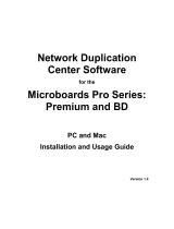 Microboards Networkable CopyWriter Pro CD DVD Blu-ray Tower Duplicators User manual