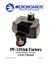 MicroBoards Technology PrintFactory PF-3 User manual