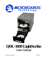 Microboards QDL-1000 LightScribe AutoLoader User manual