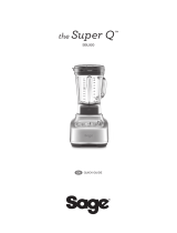 Sage SBL920 Super Q Blender User manual